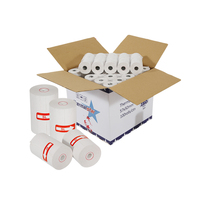 Fabriek Direct 50gsm 65gsm 80Mm 57Mm Thermische Printer Wetsvoorstel Papierrollen