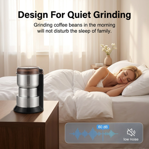 <span class=keywords><strong>Mini</strong></span> Molinillo de Café Eléctrico Portátil de 550w y 100g de Capacidad, Automático y de Alta Resistencia para el Hogar - Product Image 3