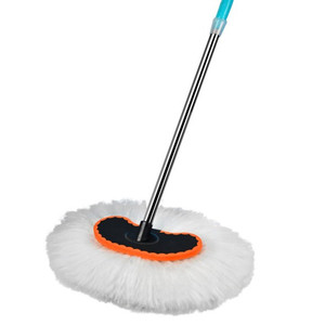 Cepillo de lavado de autos de seda sintética, mopa de mango largo, mopa de cera con mango largo, herramienta de limpieza de autos, trapo, cepillo telescópico - Product Image 3