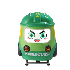 Manège à bascule pour enfants en plastique, 110V/220V, à monnayeur, pour parcs d'attractions - Product Image 6