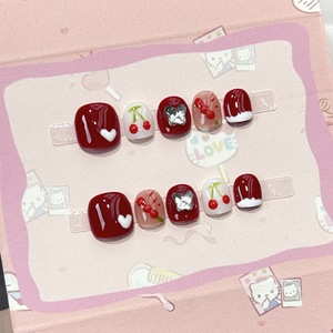 <span class=keywords><strong>Uñas</strong></span> <span class=keywords><strong>Postizas</strong></span> <span class=keywords><strong>para</strong></span> Niños Hechas a Mano OEM, 10 Piezas, <span class=keywords><strong>Uñas</strong></span> Acrílicas 3D, Empaque Personalizado, Venta al Por Mayor - Product Image 3