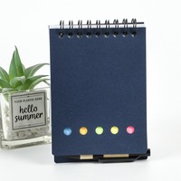 Bloc de Notas Ecológico Personalizado, Notas Adhesivas, Bloc de Papel Kraft, Mini Bloc de Notas con Bolígrafo, Bloc de Notas Personalizado