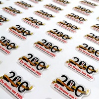 Feuilles d'autocollants en résine époxy gaufrée 3d personnalisées de bonne qualité étiquettes de logo en forme de dôme autocollants en résine époxy de silicone avec adhésif fort
