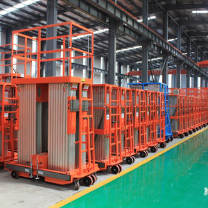 <span class=keywords><strong>Elevatore</strong></span> Idraulico Verticale Compatto a Doppio Albero in Lega di Alluminio da 12m 200kg, Spostabile Manualmente, <span class=keywords><strong>per</strong></span> Officina e Riparazioni - Product Image 3