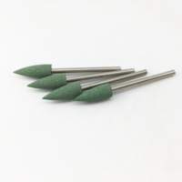 Embout de ponceuse à ongles en caoutchouc de silicone, tête en forme de balle 6*16mm, pour polissage de bijoux, jade, métal, manucure, pédicure