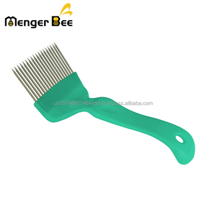 Horquilla Desoperculadora de Acero Inoxidable Menger Bee, Herramienta para Colmenas, 18 Agujas Finas, Garantía de 2 Años, para Apicultores - Product Image 3