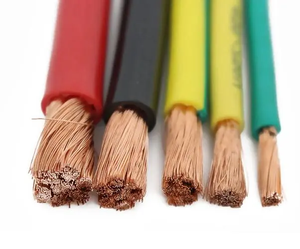 Alambre eléctrico de cobre con carcasa segura sin halógenos y bajo humo, cable de carcasa segura, de bajo consumo - Product Image 1