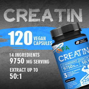 Chất lượng tốt nhất Creatine Monohydrate bổ sung Vegan viên nang Creatine viên nang 120 Mũ cung cấp năng lượng trong tập luyện - Product Image 4