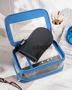 Gants de bronzage personnalisés avec logo, mitaines auto-bronzantes avec poignet élastique, applicateurs de bronzage ovales pour le corps - Product Image 4