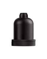 Ampoule à vis vintage en aluminium rétro, culot de suspension à douille E26 E27, support en laiton antique, kit d'accessoires