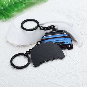 <span class=keywords><strong>2025</strong></span> New Arrival Chất Lượng Cao Kẽm Hợp Kim Kim Loại Keychain 3D Men Logo Mát Thời Trang Thể Thao Xe Vòng Chìa Khóa Cho Quà Tặng - Product Image 4
