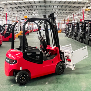 Factory Direct 4Wd Electric Forklift Hydraulic Lifting Stacker Forklift MultiFunctional 1 Ton 2 Ton Warehouses Clamp Forklift - Product Image 6