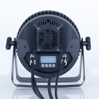 Projecteur LED PAR extérieur multicolore étanche IP65, 18x12W LED RGBWA 5-en-1