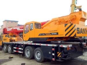 Grue mobile sur camion Sany QY50 d'origine, 50 tonnes, utilisée en bon état - Product Image 2