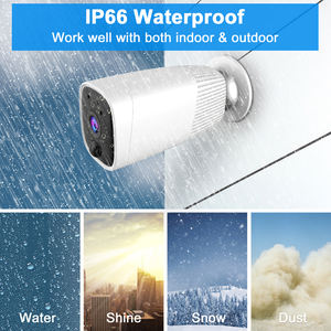 Neuankömmling IP65 Solar betriebene drahtlose PIR-Bewegungs erkennung für den Außenbereich CMOS-Sensor Nachtsicht HD 1080P WiFi-Kamera - Product Image 4