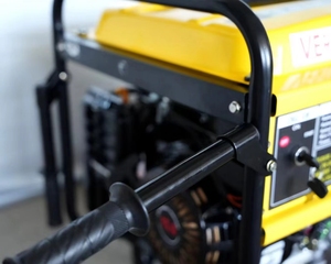 Chuyên nghiệp tự động bắt đầu kiểm soát 3 giai đoạn 7.5 Kw 230V 7.5 KVA im lặng 8500 Xăng xăng máy phát điện với xử lý và bánh xe - Product Image 4