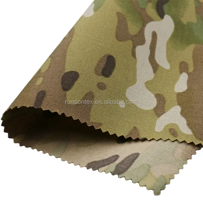 500d Nylon MC Camo Cordura Stoff wasserdicht pu taktische Wüste Multi cam Tarn stoff