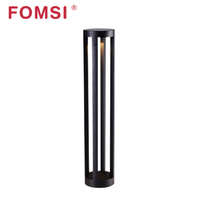 FOMSI Lumière de jardin LED extérieure 7W Étanche en aluminium Éclairage décoratif de pelouse Classement IP65 Lumière de borne de pelouse Lumières de chemin