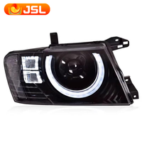 Feux de voiture pour Pajero V73 2006-2020, phares LED, versions LHD et RHD, feux de jour DRL, clignotants dynamiques, design de lentille de projecteur