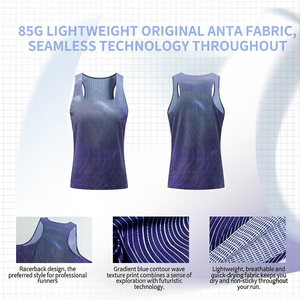 Custom Logo Men <b>Running</b> Vest Breathable High Elastic Thin Quick Dry Training Tank Top Summer Spandex/Polyester Sport <b>Singlet</b> - Product Image 4