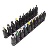 34 Buah Konektor DC Universal 5.5Mm X 2.1Mm Kit Ujung Adaptor Daya AC untuk Lenovo Thinkpad Hp Set Jack Steker Catu Daya Laptop