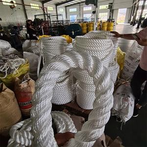 Câble de <span class=keywords><strong>suspension</strong></span> haute résistance en <span class=keywords><strong>corde</strong></span> <span class=keywords><strong>tressée</strong></span> multifilament à huit brins pour navire et en nylon à trois brins - Product Image 4