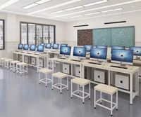 École université laboratoires informatiques ordinateur table d'ordinateur conception école informatique fournitures de laboratoire