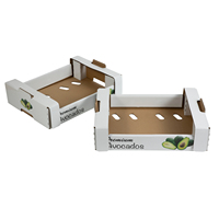 Cajas de Cartón Corrugado para Envío de Piña y Aguacate Frescos de Fábrica 2026, Cajas de Cartón para Exportación de Piña, Cajas para Fruta Fresca