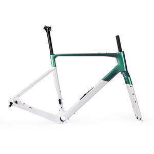 Cadre de vélo de gravier en carbone SUNREMO, pneu maximum 700x50C, patte de dérailleur UDH, boîtier de pédalier T47, cadre de vélo de gravier en carbone - Product Image 1