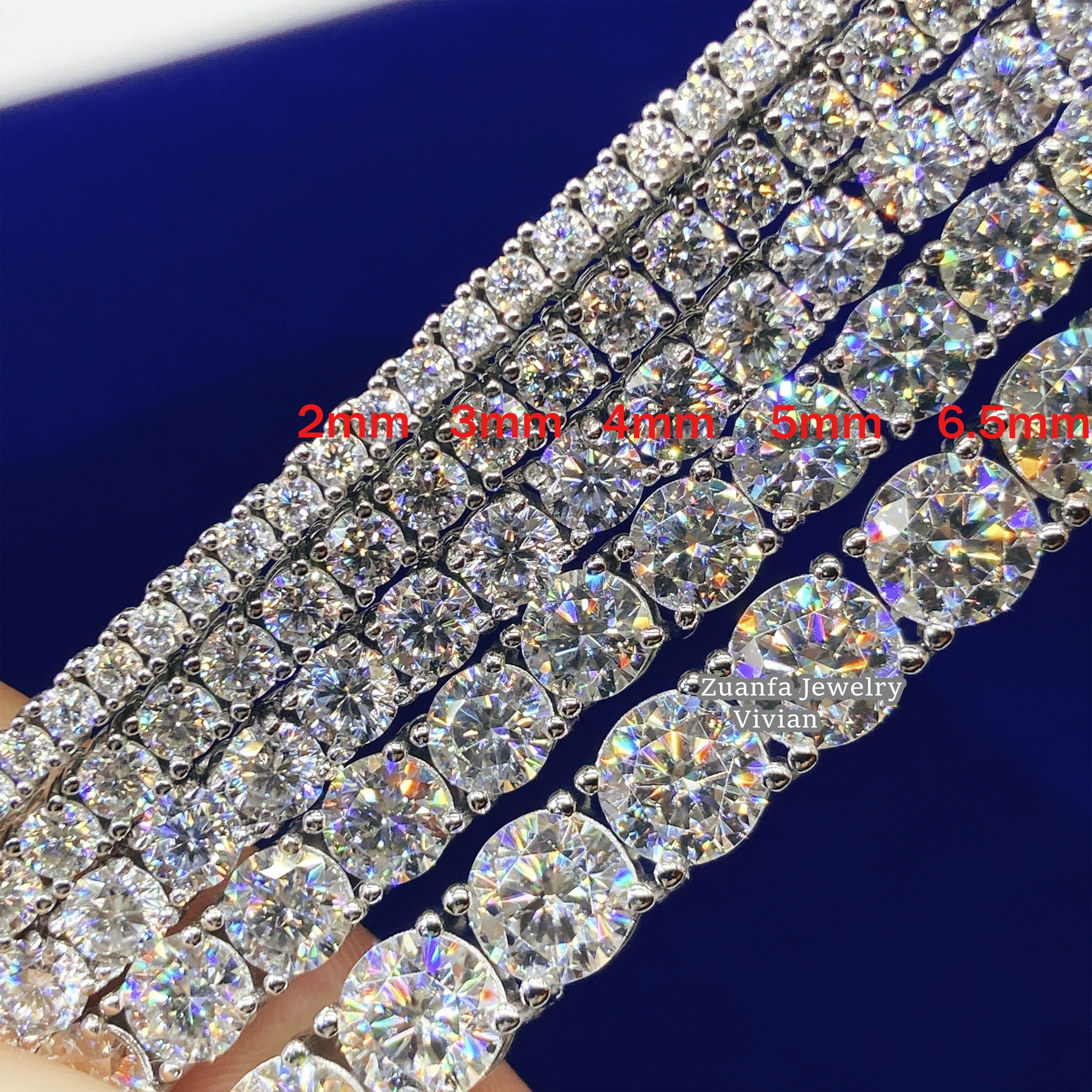 2MM 3MM 4MM 5MM 6.5MM 7MM 7.5MM 8MM クラシックネックレス シルバー 
