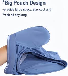 Calzoncillos bóxer transpirables cómodos para hombre, ropa interior con bolsa grande y patrón impreso - Product Image 5