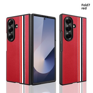 โรงงานฮวนมิน เคสโทรศัพท์แบบพับได้สำหรับ Samsung ZFold ลด 30% ลายทางสไตล์ธุรกิจ ดีไซน์พิเศษสำหรับการค้าข้ามพรมแดน - Product Image 6