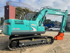 Excavadora Hidráulica Usada KOBELCO SK130 de 13 Toneladas para Túneles de Metro, de Gran Potencia y Alcance - Product Image 3