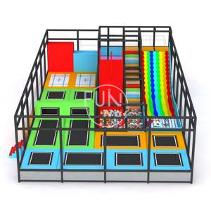 Venta al por mayor <span class=keywords><strong>de</strong></span> equipo <span class=keywords><strong>de</strong></span> juegos infantiles para interiores con piscina <span class=keywords><strong>de</strong></span> <span class=keywords><strong>bolas</strong></span> comercial <span class=keywords><strong>de</strong></span> diseño comercial gratuito, <span class=keywords><strong>parque</strong></span> <span class=keywords><strong>de</strong></span> trampolines para niños con tobogán - Product Image 2