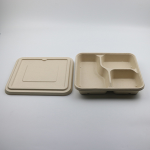 <span class=keywords><strong>Plateau</strong></span> jetable en acier inoxydable, <span class=keywords><strong>plateau</strong></span> à <span class=keywords><strong>repas</strong></span>, bagate rectangulaire de 3 à <span class=keywords><strong>5</strong></span> <span class=keywords><strong>compartiments</strong></span> avec couvercles transparents - Product Image 2