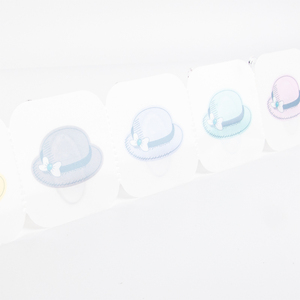 Karikatür Şapka Desenli Şeffaf Yapışkanlı Askı - Su Geçirmez Delme Yok Duvara/Kapıya Monte Edilebilir Yatak Odası Askısı - Product Image 5