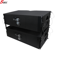 Amplificateur de divertissement professionnel Seer SLA-8C pour extérieur, KTV, 400W Mono, néodyme, enceinte en contreplaqué de bouleau 15 pouces pour scène et banquets
