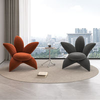 Fauteuil d'appoint moderne de luxe en tissu avec accoudoirs pivotants pour salon, hôtel, club, villa, centre commercial