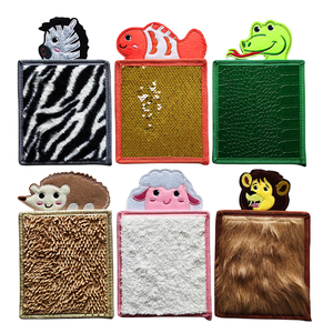 3 डी कपड़े की किताब ऑटिस्टिक बच्चों के लिए संवेदी खिलौने कस्टम जानवर कस्टम जानवर नरम संवेदी क्रिकल कपड़े महसूस करते हैं और बच्चे के कुत्ते के खिलौने को स्पर्श करते हैं - Product Image 3