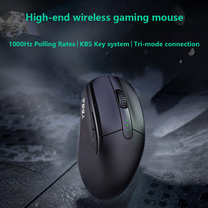 Chuột chơi game Ba chế độ không dây có thể sạc lại cao cấp thiết bị bên ngoài nhẹ cho máy tính và máy tính xách tay. - Product Image 4