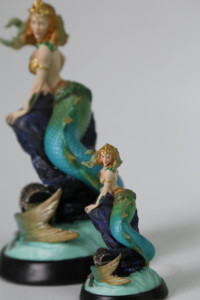 Polyresin Meerjungfrau-Skulptur für Heimdekoration Maßgefertigtes Figurenmodell <span class=keywords><strong>Statue</strong></span> - Product Image 2
