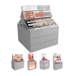 Espositore per Cosmetici di Tendenza, Design per Negozi di Cosmetici Adatti agli Influencer, Arredamento per Negozi di Trucco - Product Image 1