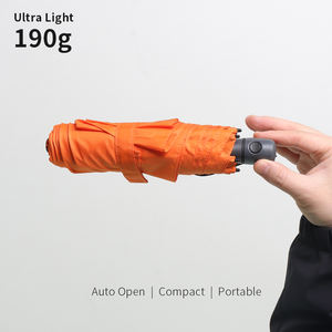 Nouveau design 2025 – Parapluie portable personnalisé à impression intégrale, pliable en 3 sections, 19 pouces, ouverture automatique, pliage facile, adapté aux marchés asiatiques - Product Image 1