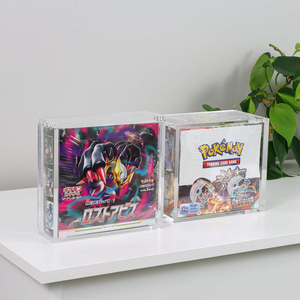 QY Factory Direct <b>Clear</b> 8+5 Acrylic Magnetic Card Elite Trainer <b>Box</b> <b>Display</b> Case ETB Protector <b>Display</b> Case - Product Image 4