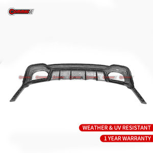 Diffuseur arrière de voiture en fibre de carbone sèche de style PAK à prix compétitif pour pare-chocs Audi RS6 - Product Image 6