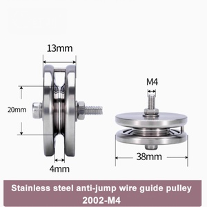 รอกสายพานกลมป้องกันการกระโดด Sen Guang 38*13 มม. รุ่น SG2002 รูร้อยสายขนาด 6 มม. ได้รับการรับรองมาตรฐาน ISO9001 - Product Image 5