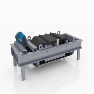 Máy Tách Từ Ướt Mạnh Máy Hút Sắt Nam Châm Vĩnh Cửu Máy Tách Sắt Với Băng Tải Máy Tách Con Lăn Trống Tái Chế - Product Image 4