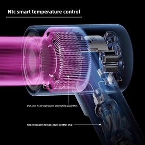 6 In 1 Hair Dryer Comb High Power Portable With Negative Ion Quiet Fast Drying For Home Travel Salon Use - Product Image 3