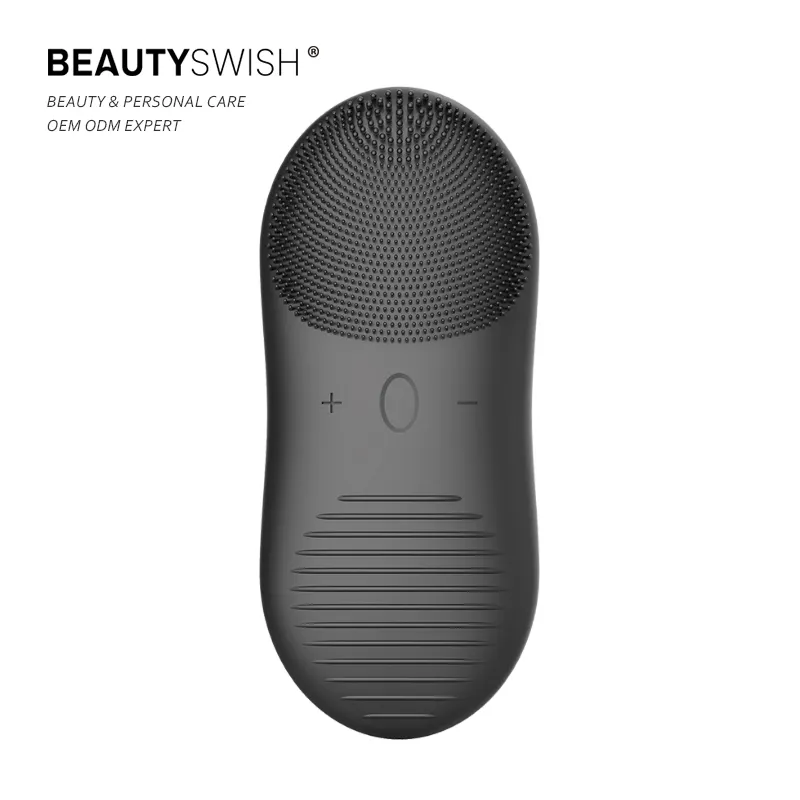 IPX 7 Wireless Recharge able Water proof Electric 3 Funktions modi 12-Gang-Silikon-Gesichtswäscher Sonic Facial Cleansing Brush