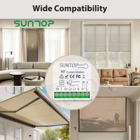 Module de commutateur de rideau intelligent WiFi RF 110V 220V contrôleur de Garage de volet roulant de maison intelligente et prise en charge à distance sans fil Alexa